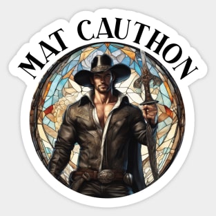 the wheel of time - matt cauthon Sticker